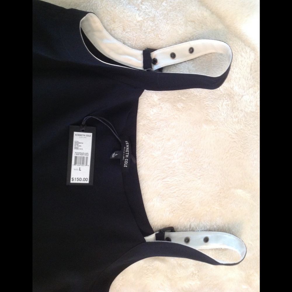 Kenneth Cole Black Label Blouse Sz. L. - Picture 6 of 7